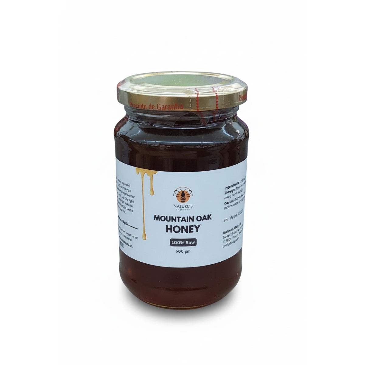Mountain Oak Honey (100% Raw)